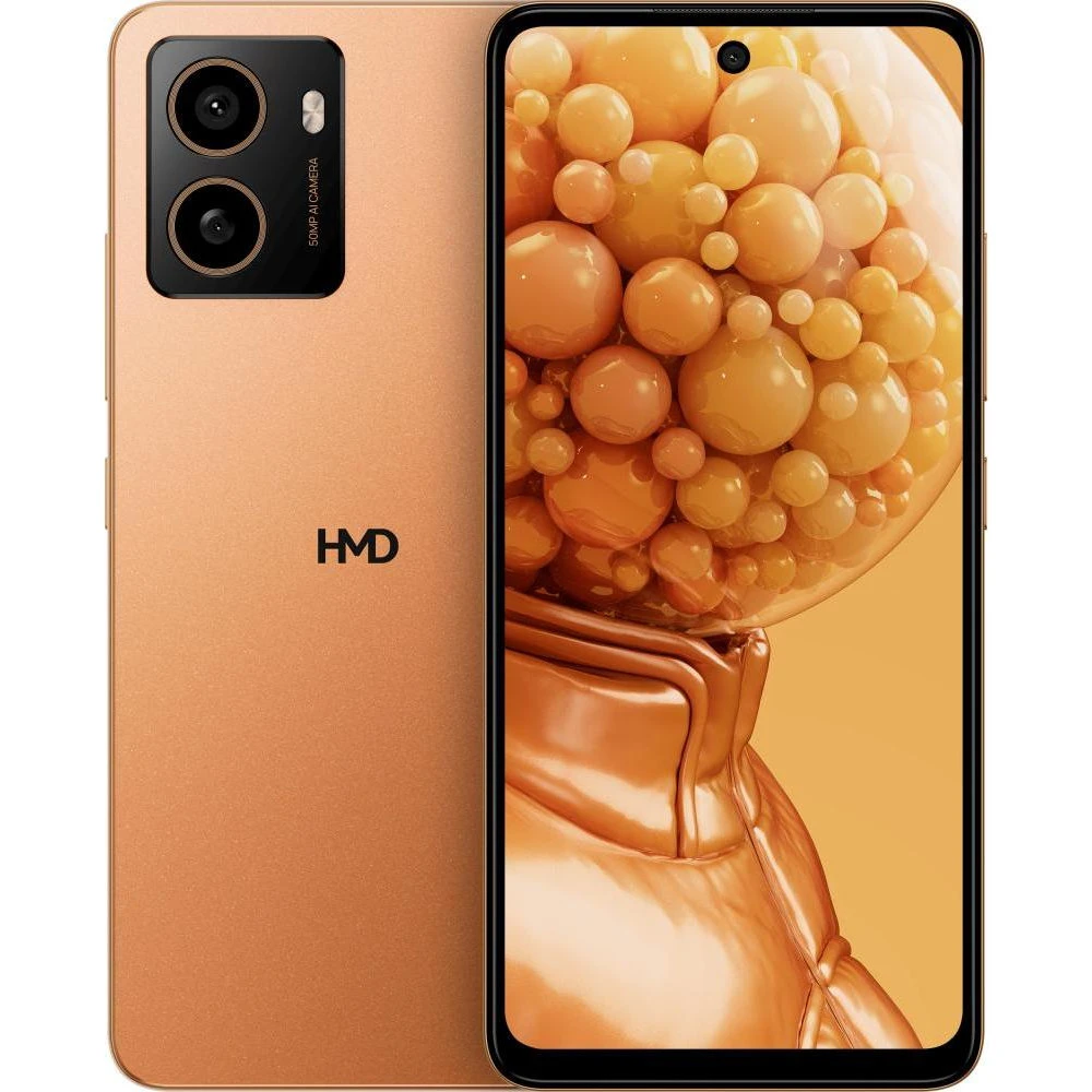 Мобільний телефон HMD Pulse Plus 6/128GB Apricot Crush (UA)