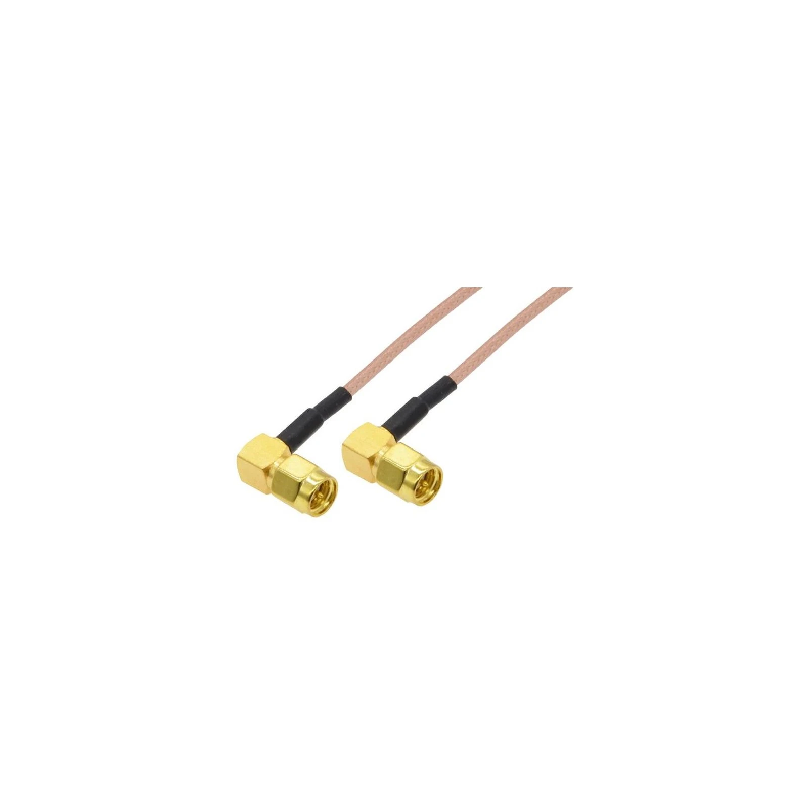 Кабель для дрона 4Hawks RP-SMA to RP-SMA cable, R/A, black, H155, 10м, 1 шт (C1-B-10) (UA)