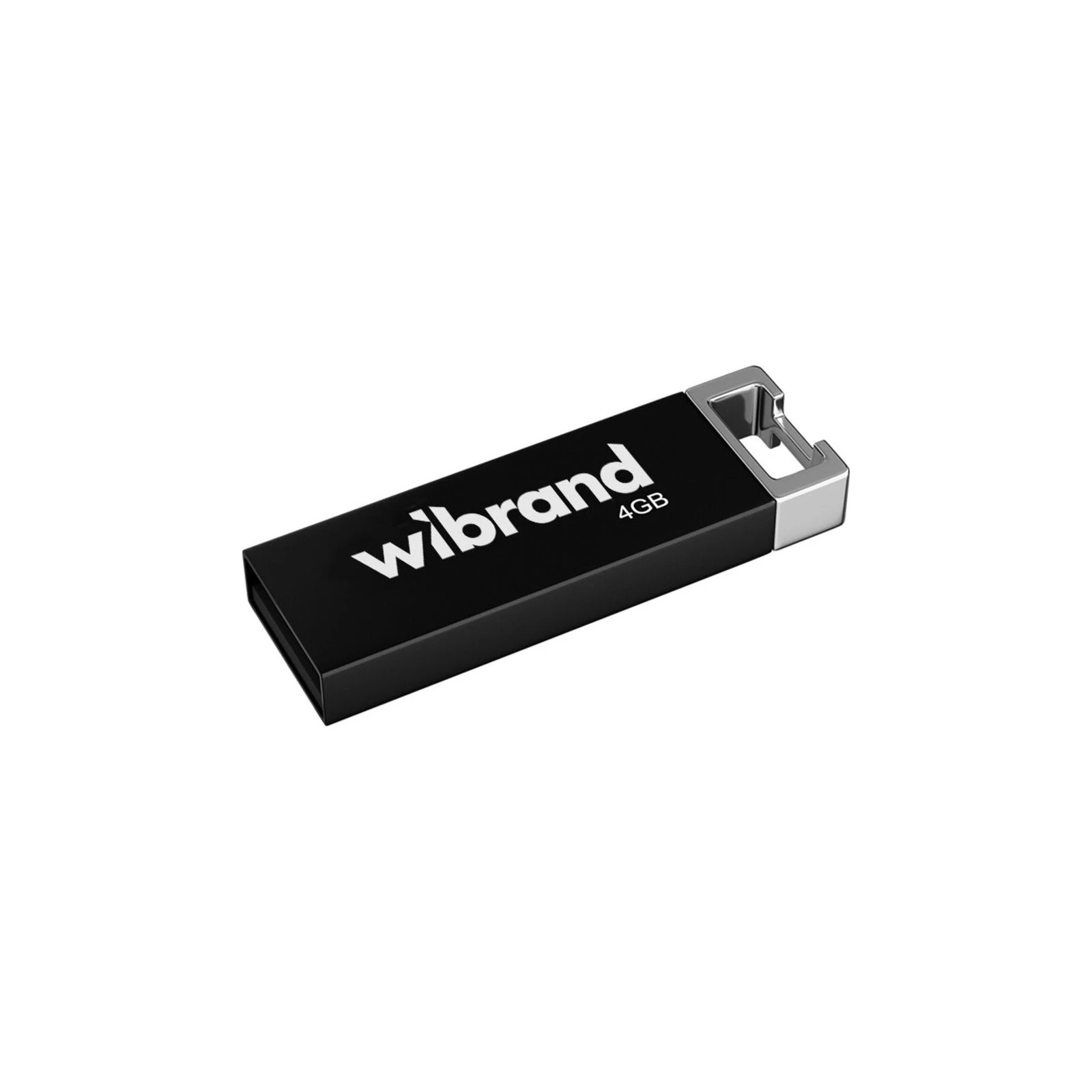Флеш пам `ять Wibrand 4GB Chameleon Black USB 2.0 (WI2.0/CH4U6B) (UA)