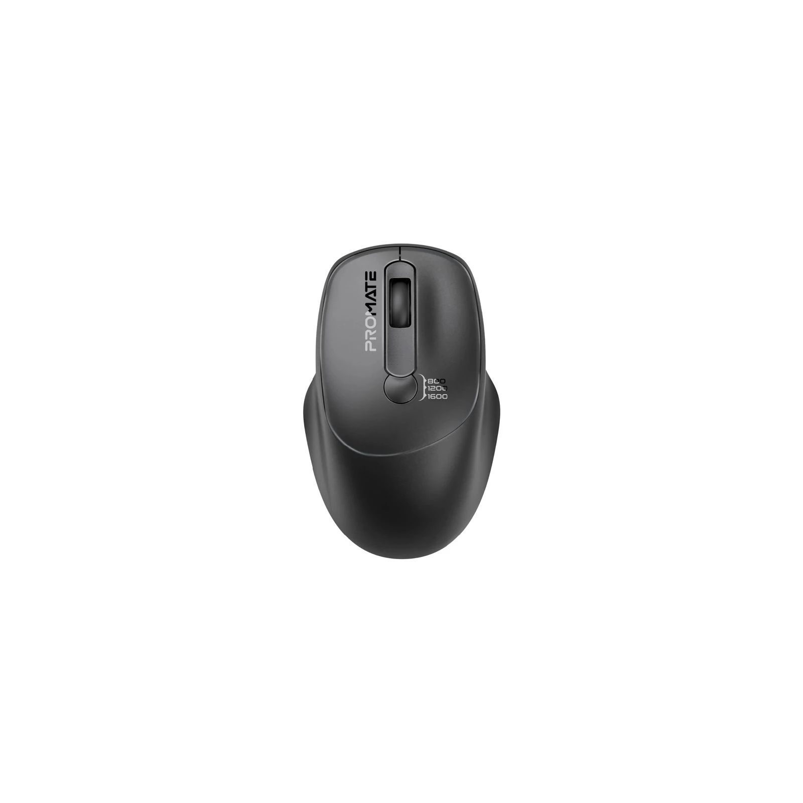 Мышь Promate UniGlide Wireless Black (uniglide.black) (UA)