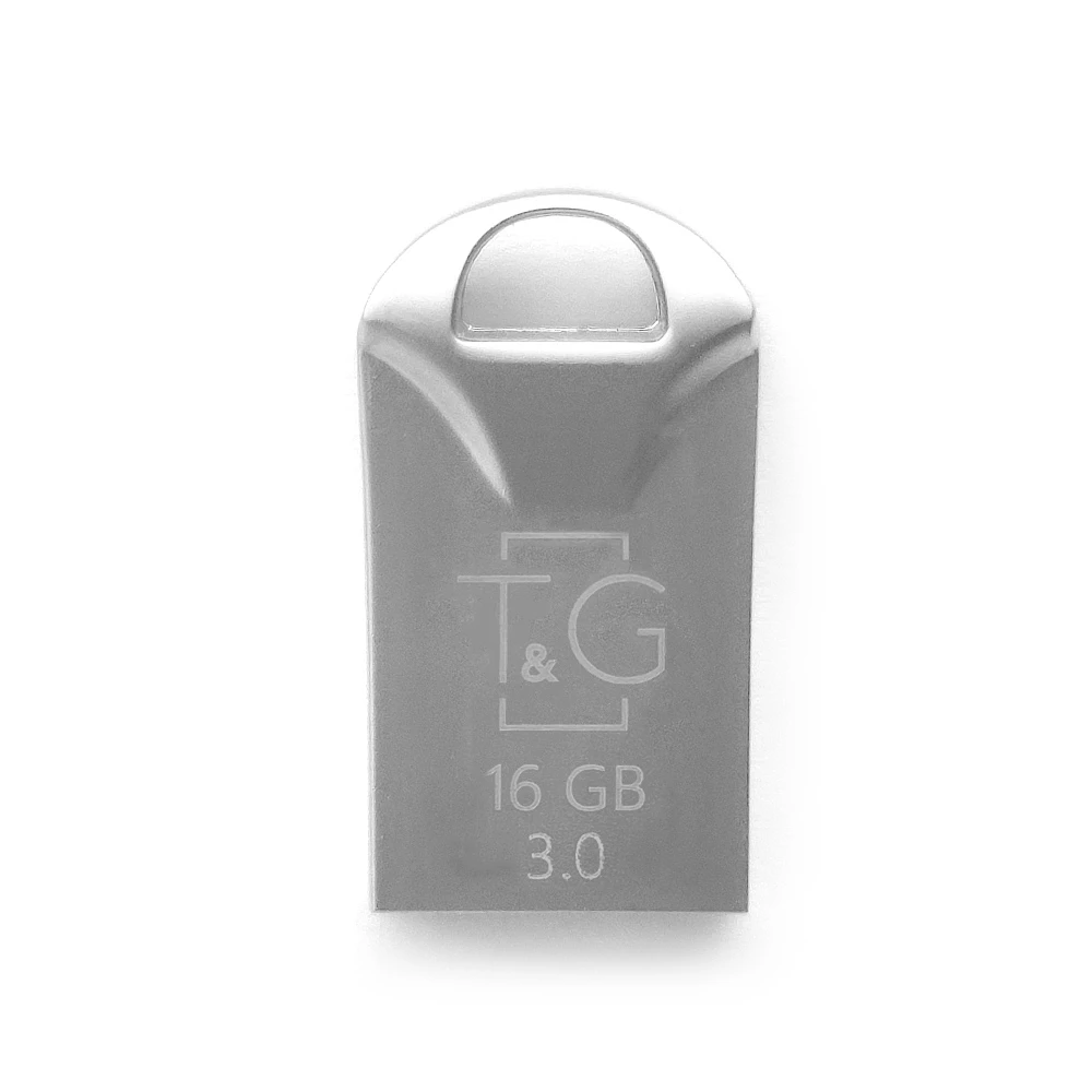 Флеш пам `ять USB3.0 16GB T&G 106 Metal Series Silver (TG106-16G3)