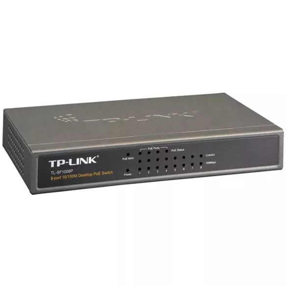 Коммутатор неуправляемый TP-Link TL-SF1008P (UA)