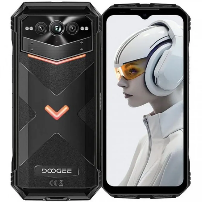 Мобильный телефон DOOGEE V Max Plus 16/512GB Obsidian Black