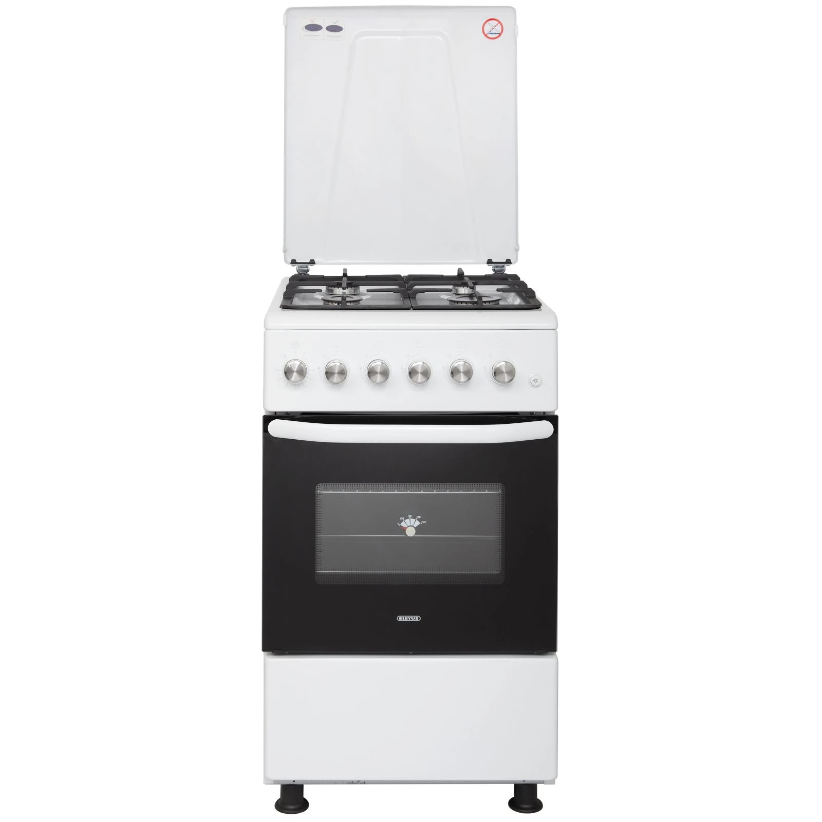 Плита Eleyus CAST 5001 CF WH (UA)