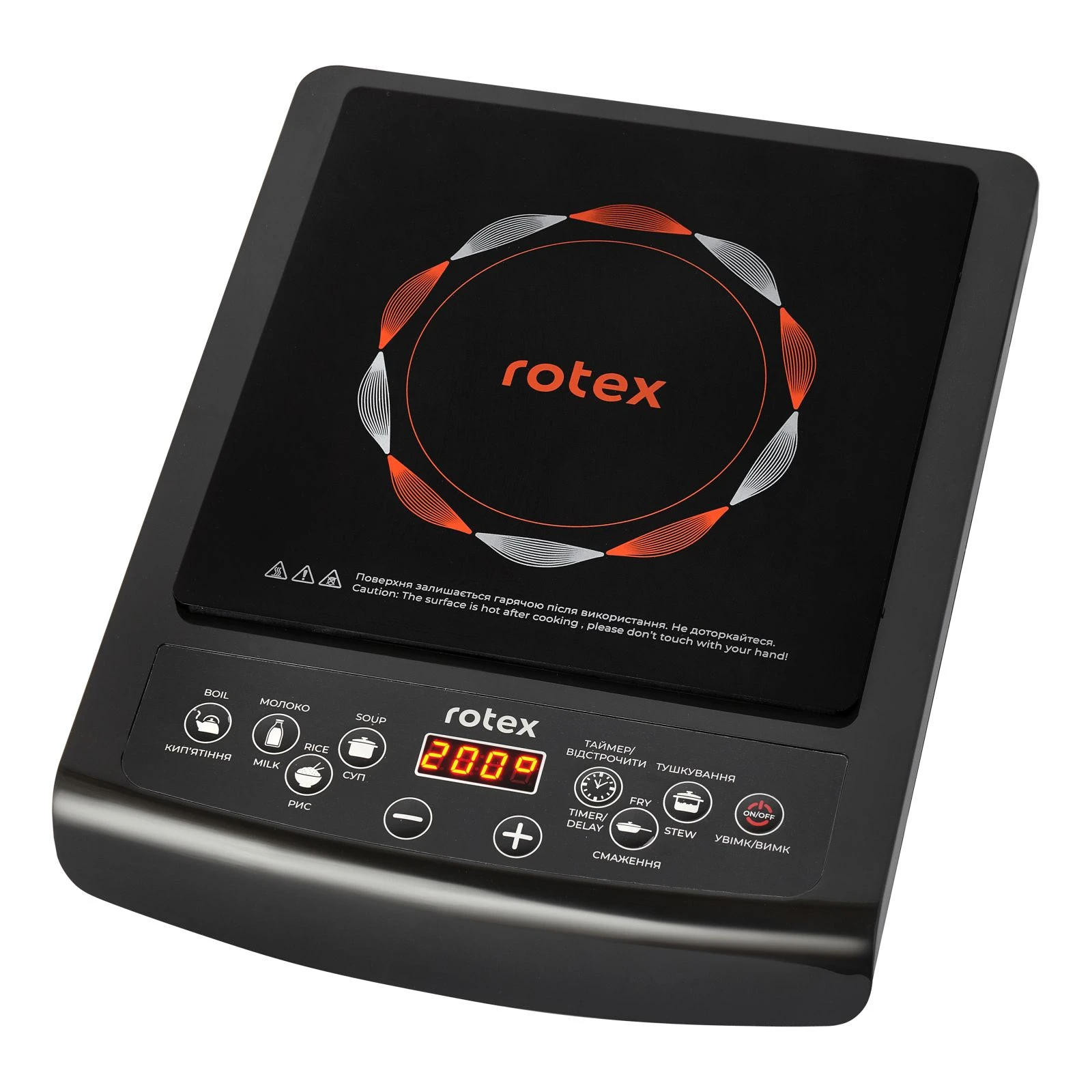 Настольная плита Rotex RIO215-G (UA)