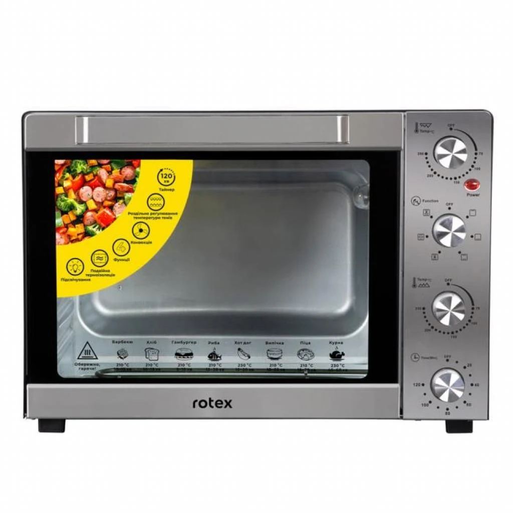 Електродуховка настільна Rotex ROT652-CB (UA)