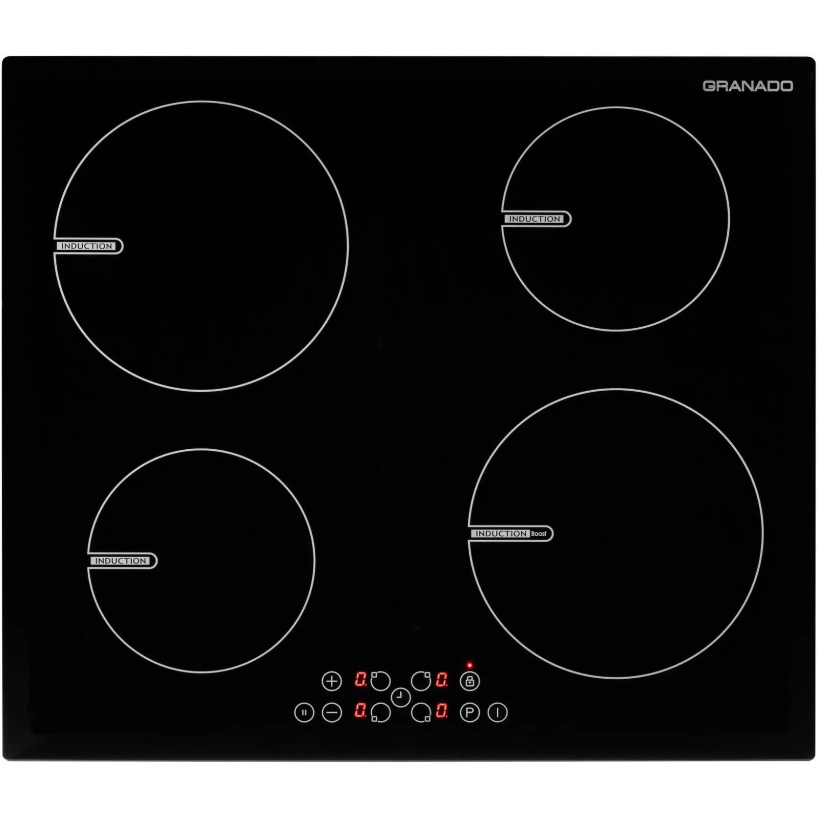 Варильна поверхня GRANADO GIH 614 black glass (UA)