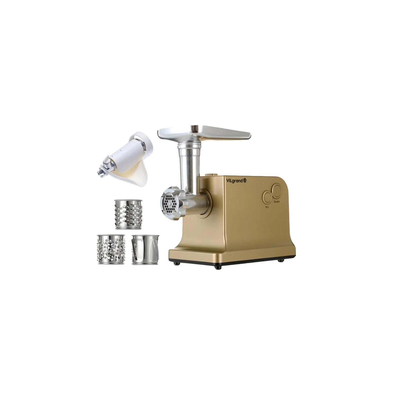 М'ясорубка Vilgrand V221-PMG gold (UA)