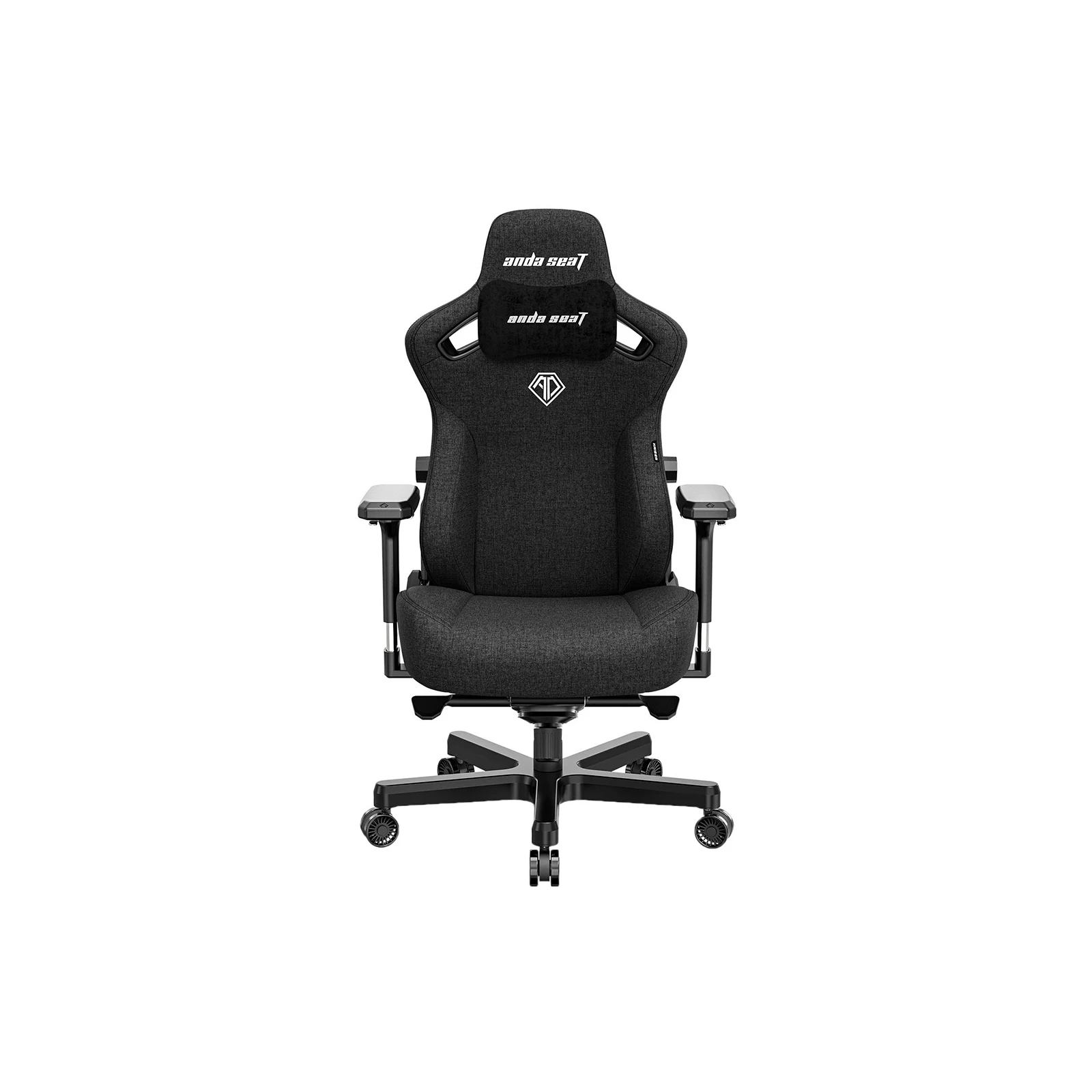 Ігрове крісло Anda Seat Kaiser 3 Fabric Size L Black (AD12YDC-L-01-B-CF) (UA)