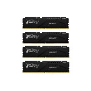 DDR5 128GB (4x32GB) 5600 MHz Beast Black XMP Kingston Fury (ex.HyperX) (KF556C40BBK4-128) (UA)