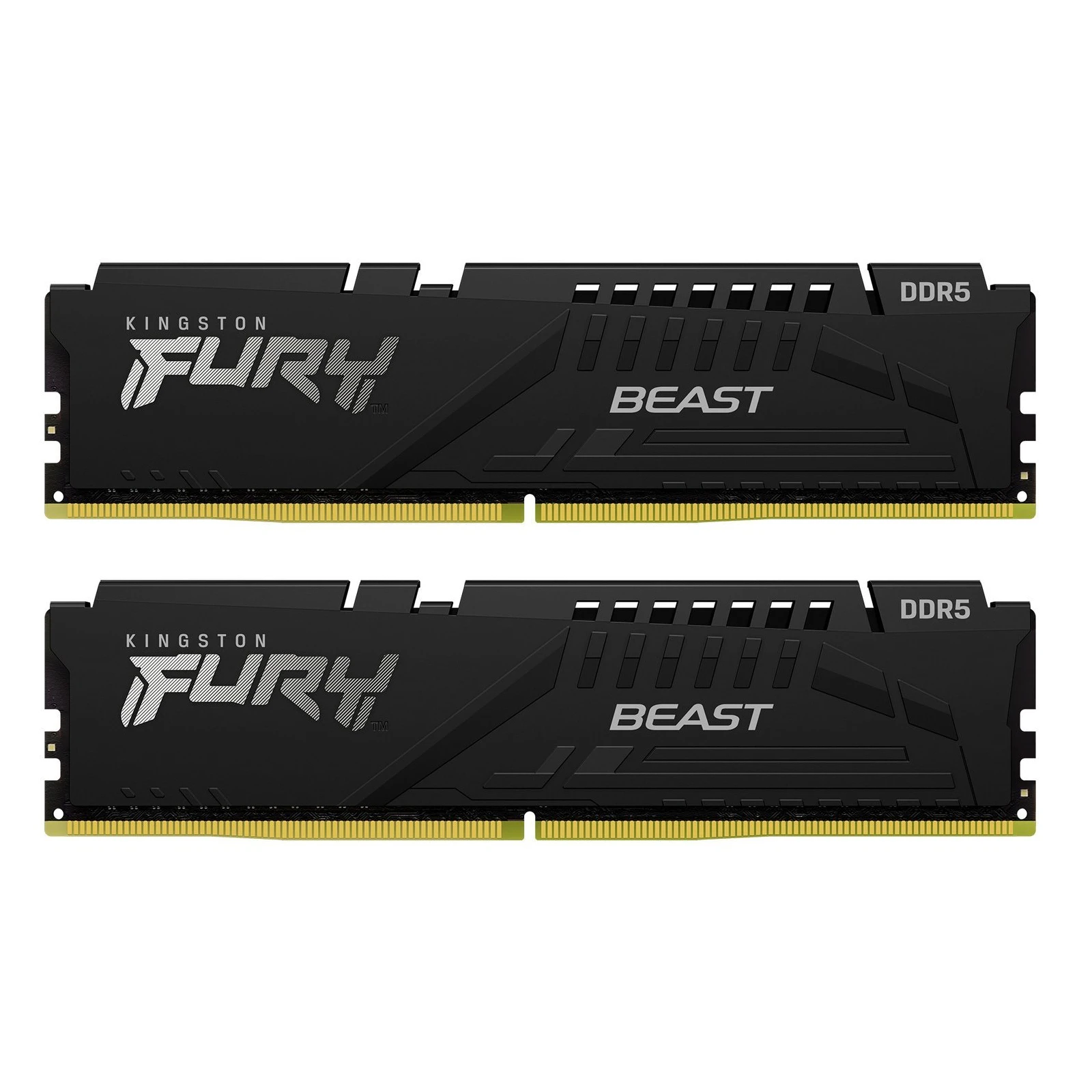 Оперативна пам'ять DDR5 32GB (2x16GB) 6800 МГц Beast Black EXPO Kingston Fury (ex.HyperX) (KF568C34BBEK2-32) (UA)