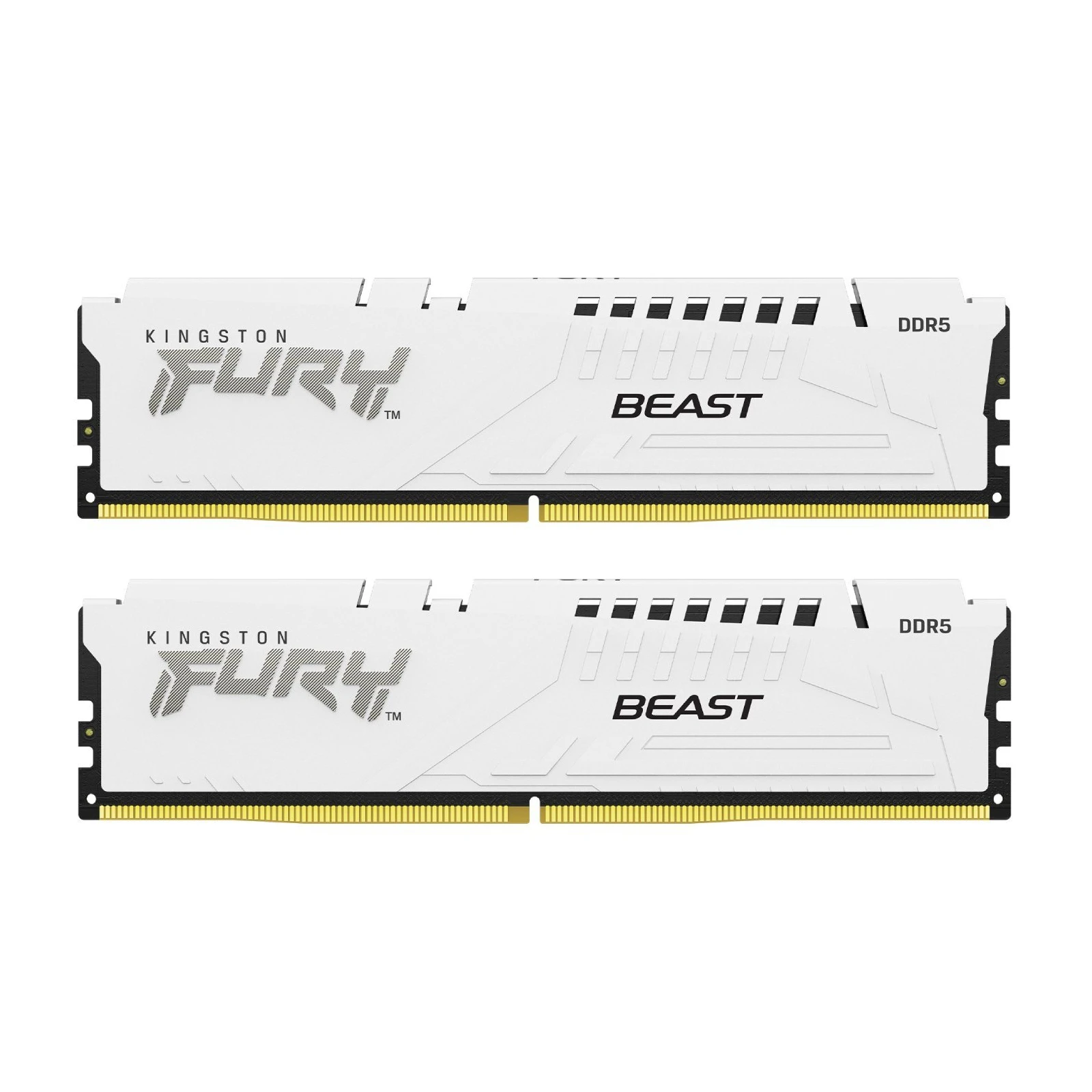 Оперативна пам'ять DDR5 32GB (2x16GB) 6800 MHz Beast White EXPO Kingston Fury (ex. HyperX) (KF568C34BWEK2-32) (UA)