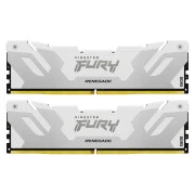 DDR5 32GB (2x16GB) 7200 MHz Renegade White XMP Kingston Fury (ex.HyperX) (KF572C38RWK2-32) (UA)