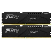 DDR5 64GB (2x32GB) 6000 MHz Beast Black XMP Kingston Fury (ex. HyperX) (KF560C30BBK2-64) (UA)