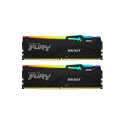 DDR5 64GB (2x32GB) 6400 MHz Beast RGB EXPO Kingston Fury (ex. HyperX) (KF564C32BBEAK2-64) (UA)