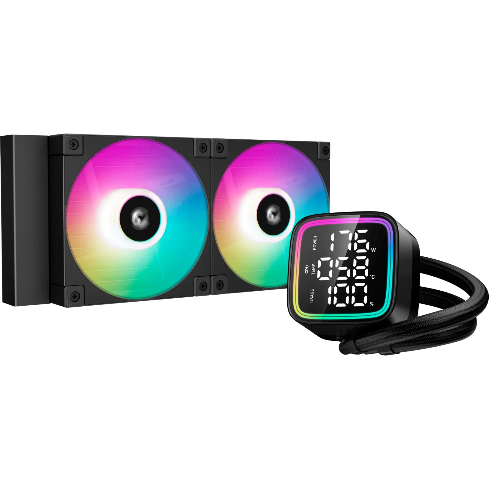 Система рідинного охолодження Deepcool LD240 (UA)