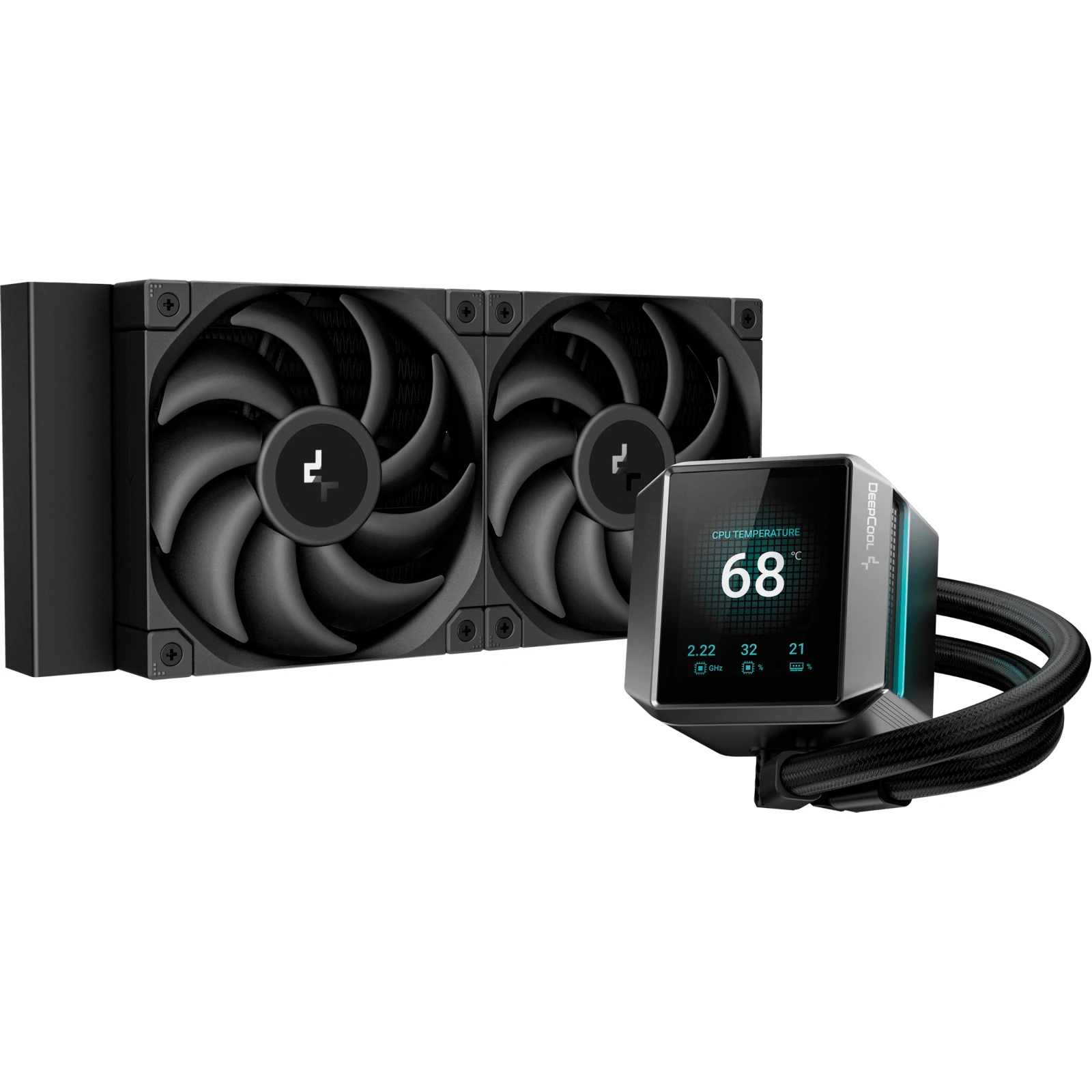 Система жидкостного охлаждения Deepcool MYSTIQUE 240 (UA)
