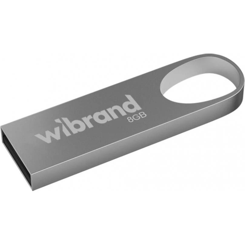 Флеш пам `ять Wibrand 8 GB Irbis USB2.0 Silver WI2.0/IR8U3S (UA)