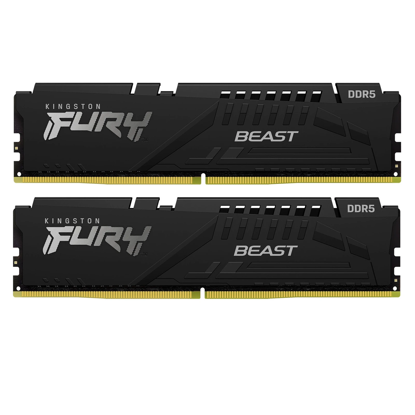 Оперативна пам'ять DDR5 32GB (2x16GB) 6000 MHz Beast Black EXPO Kingston Fury (ex. HyperX) (KF560C30BBEK2-32) (UA)