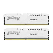 DDR5 32GB (2x16GB) 6000 MHz Beast White EXPO Kingston Fury (ex.HyperX) (KF560C30BWEK2-32) (UA)