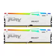 DDR5 32GB (2x16GB) 6000 MHz Beast White RGB EXPO Kingston Fury (ex. HyperX) (KF560C30BWEAK2-32) (UA)