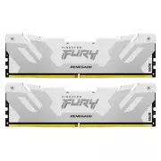 DDR5 32GB (2x16GB) 7200 MHz Renegade White XMP Kingston Fury (ex.HyperX) (KF572C38RWK2-32) (UA)