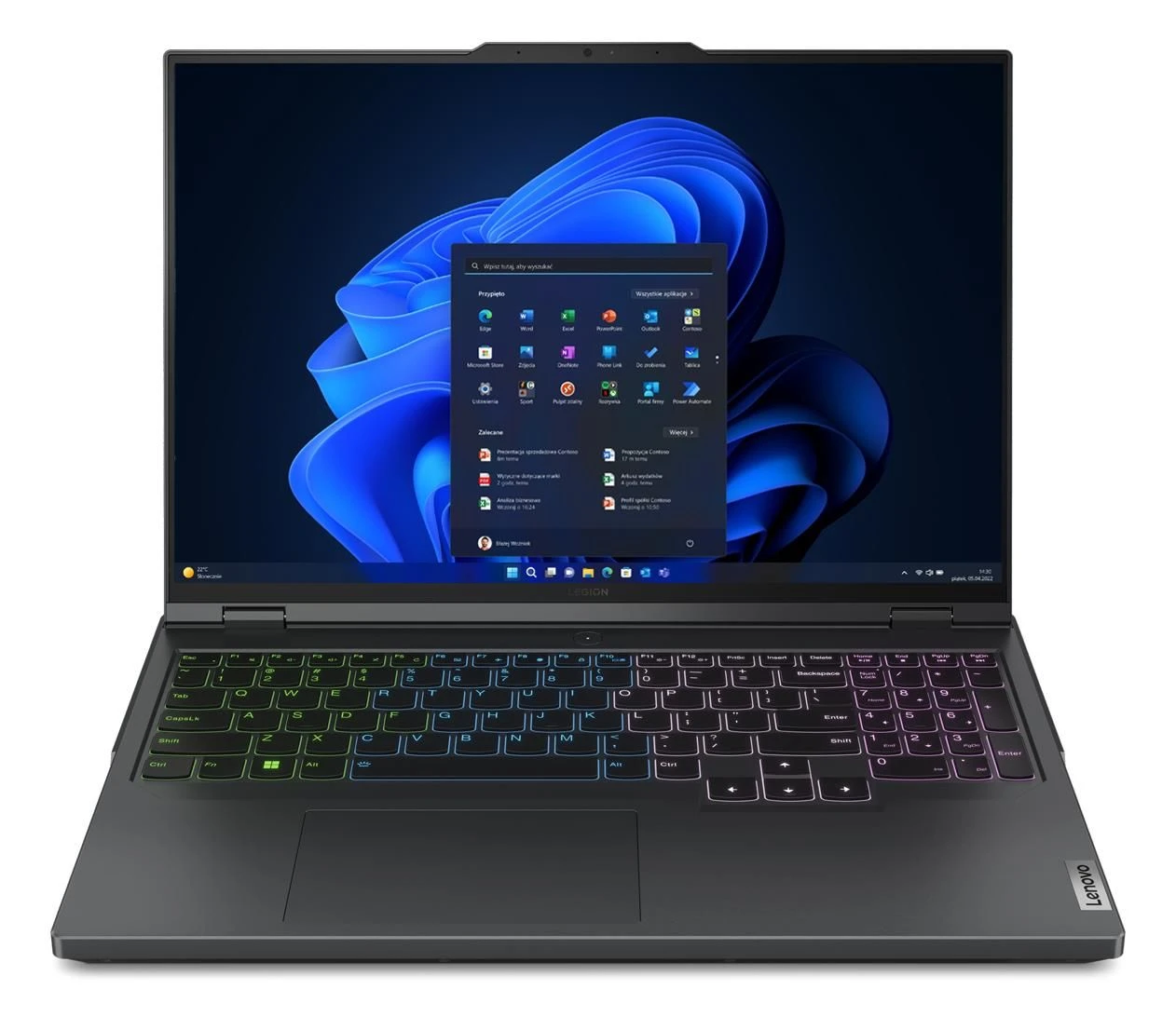 Ноутбук Lenovo Legion Pro 5-16 i9-14900HX/32GB/1TB/Win11X RTX4070 (83DF00EQPB)