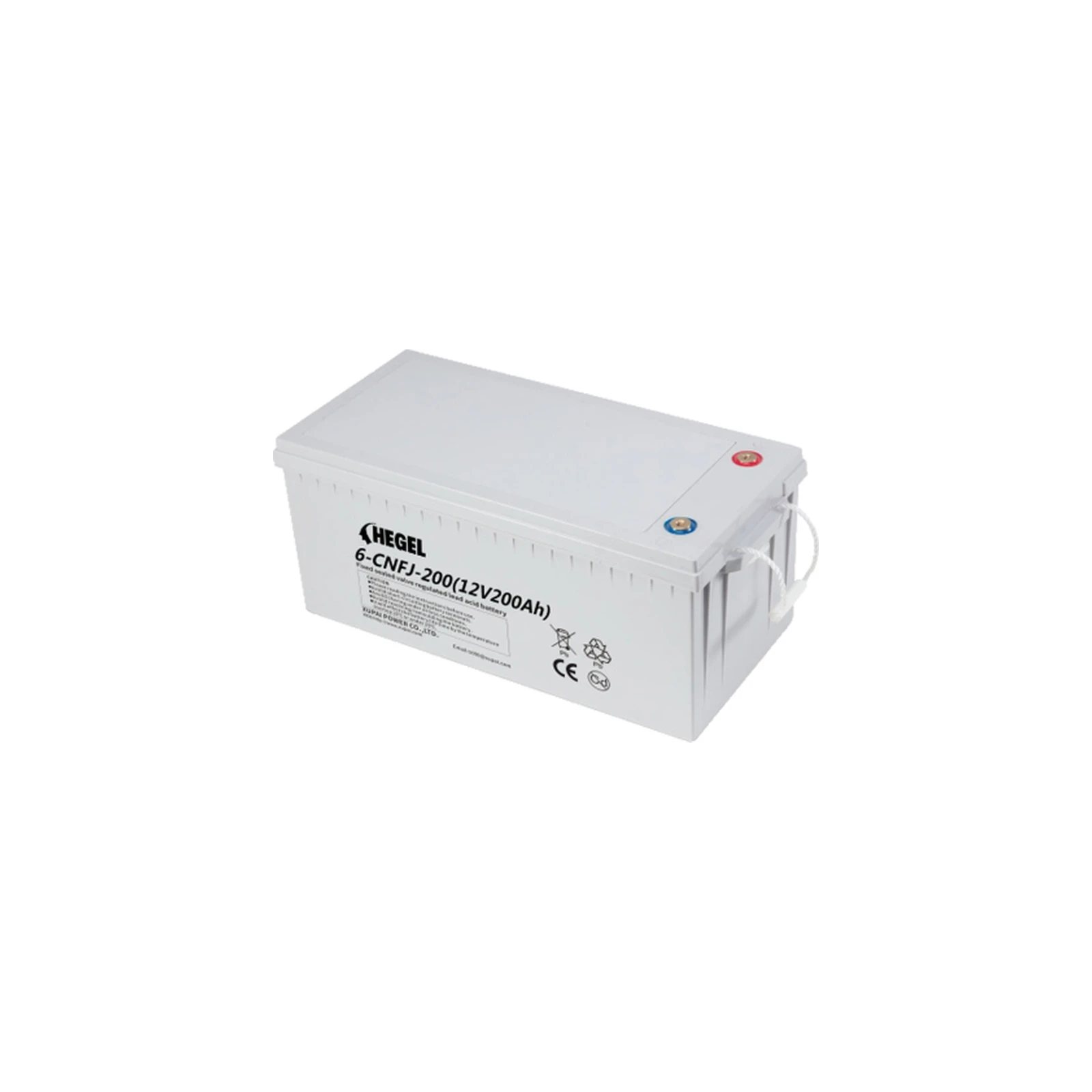 Акумуляторна батарея Hegel 12V-200Ah, GEL (6-CNFJ-200) (UA)