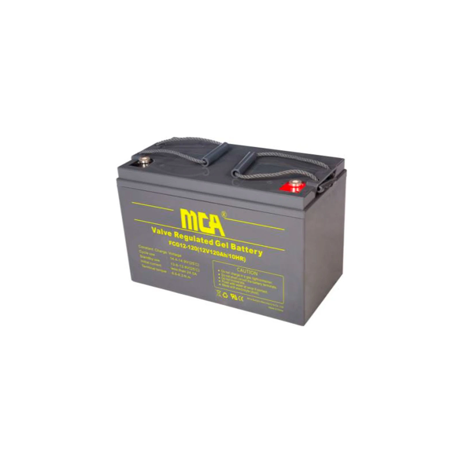 Акумуляторна батарея MCA 12V - 120Ah GEL (FCG12-120AT) (UA)