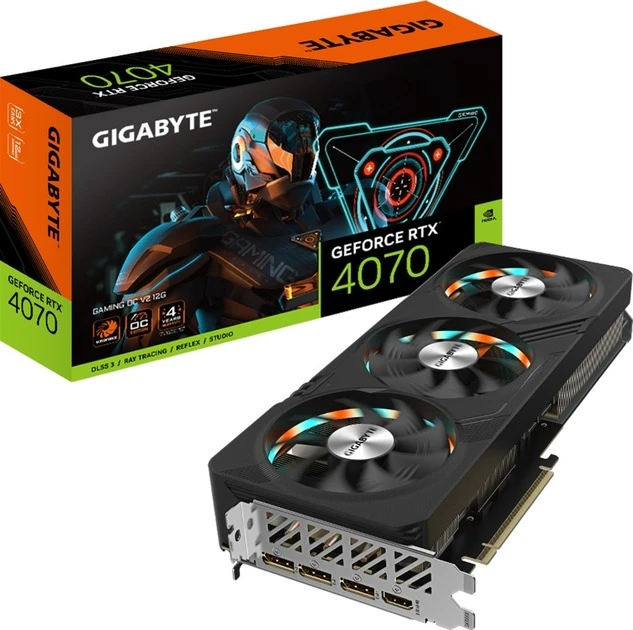 Відеокарта GeForce RTX 4070 12GB GDDR6X Gaming OC V2 Gigabyte (GV-N4070GAMING OCV2-12GD)