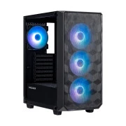 Prologix E120 Tempered Glass&Mesh Black