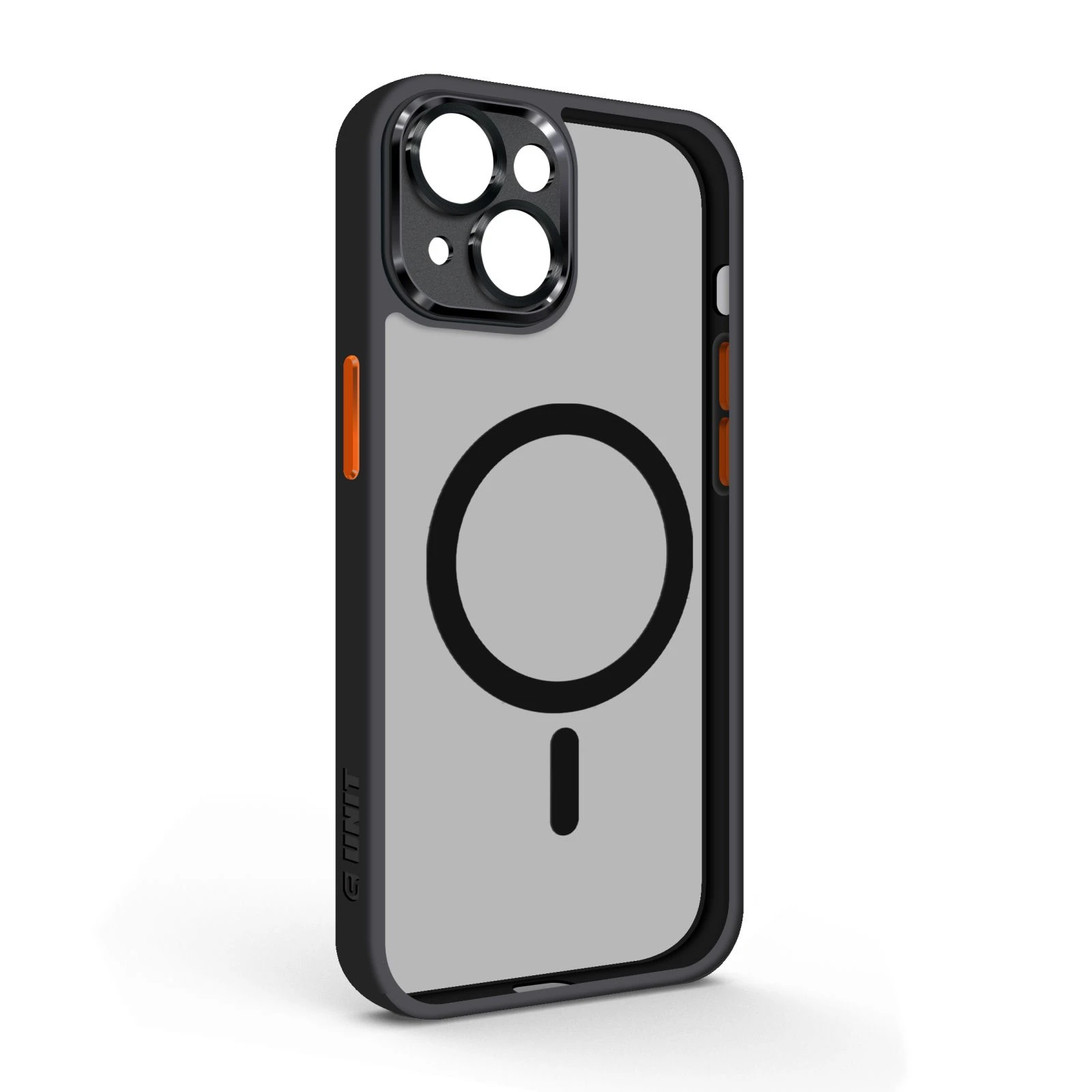 Чохол для мобільного телефону Apple iPhone 15 Plus Black Orange (ARM75364) (UA)