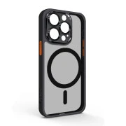 Чехол для мобильного телефона Armorstandart Unit MagSafe SE Apple iPhone 15 Pro Black Orange (ARM75362) (UA)