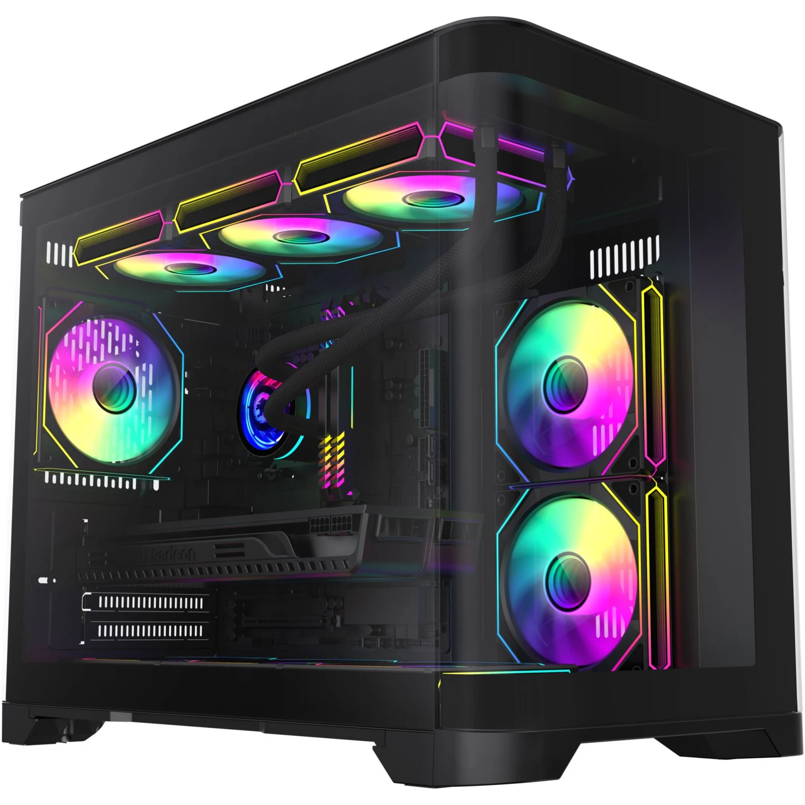 Корпус Gamemax HYPE-M Black (UA)