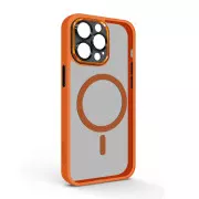 Чохол для мобільного телефону Apple iPhone 13 Pro Max Orange Black (ARM75378) (UA)