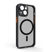 Чохол для мобільного телефону Armorstandart Unit MagSafe SE Apple iPhone 15 Black Orange (ARM75361) (UA)