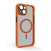 Чохол для мобільного телефону Apple iPhone 15 Plus Orange Black (ARM75373) (UA)