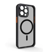 Чохол для мобільного телефону Apple iPhone 15 Pro Max Black Orange (ARM75363) (UA)