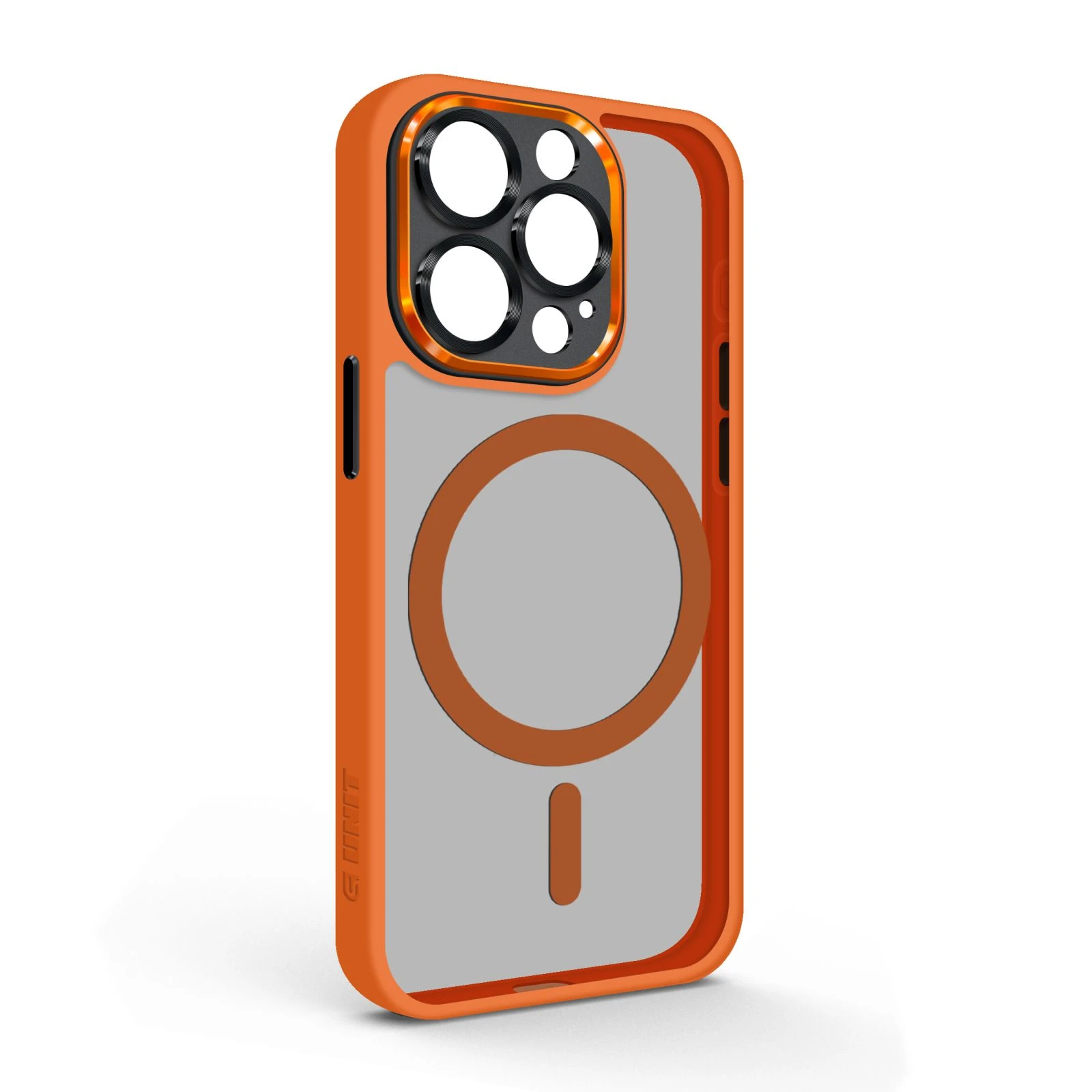 Чехол для мобильного телефона Armorstandart Unit MagSafe SE Apple iPhone 15 Pro Orange Black (ARM75371) (UA)