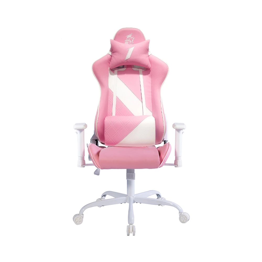 Игровое кресло 1stPlayer S02 Pink-White