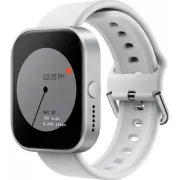 CMF Watch Pro Silver frame with Light Grey strap