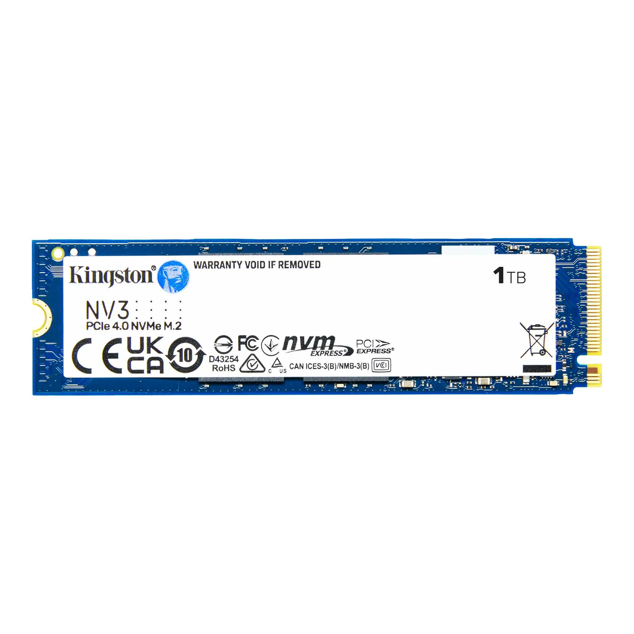 SSD диск Kingston M.2 1TB PCIe 4.0 NV3 (SNV3S/1000G)
