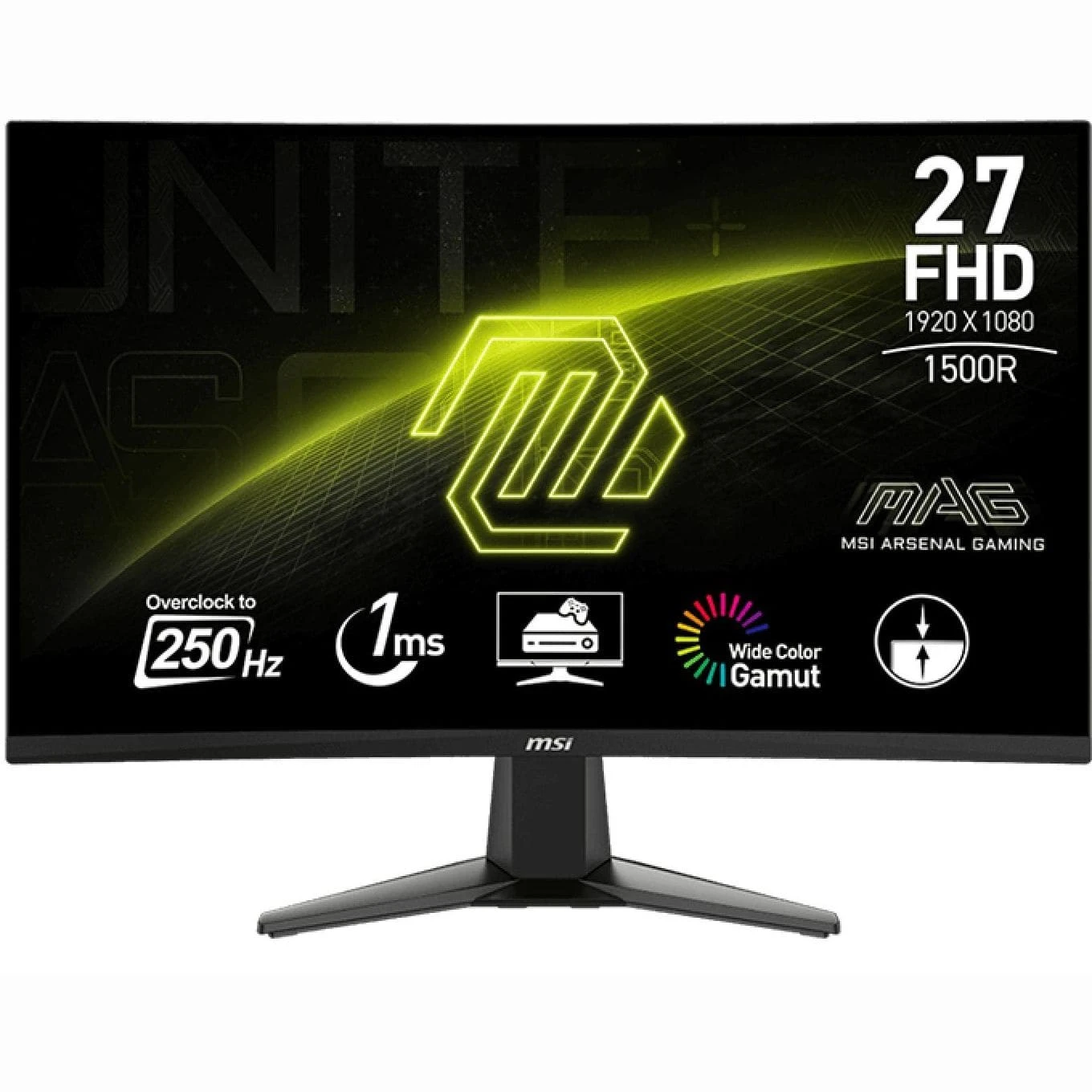 Монитор MSI 27 MAG 27C6X (9S6-3CE01M-002) (UA)