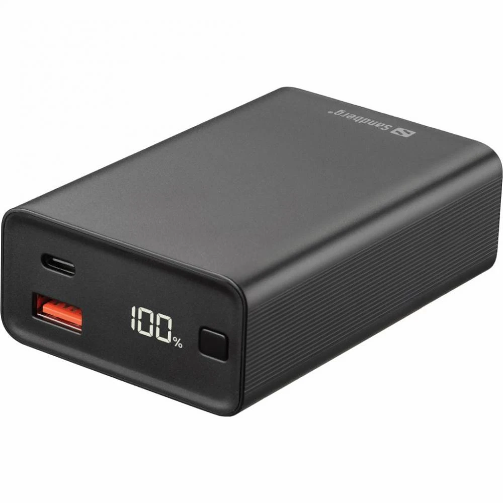 Мобільна батарея Sandberg Travel Powerbank 20000mAh 65W (420-95) (UA)