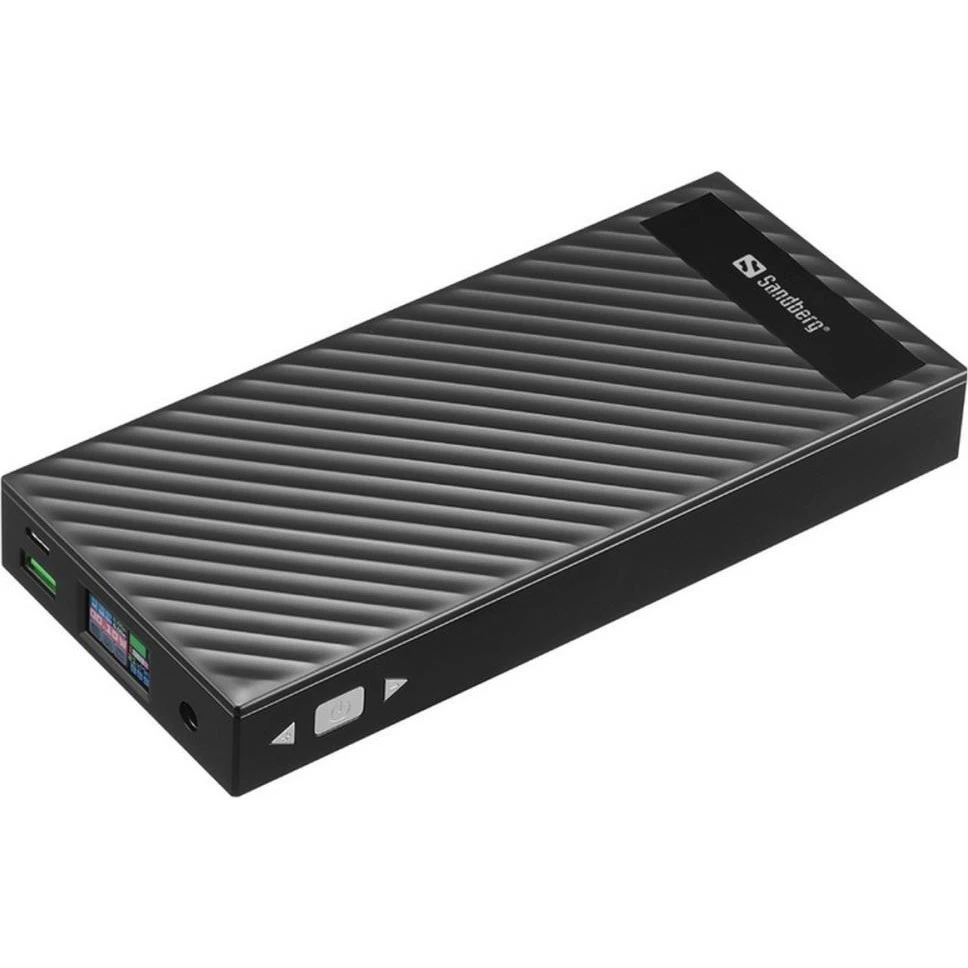 Мобільна батарея Sandberg 30000mAh 100W Black (420-88) (UA)