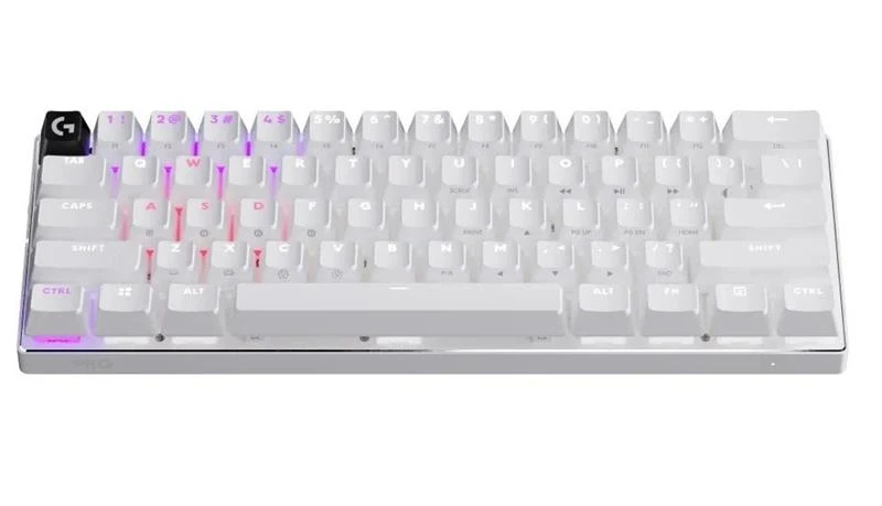 Клавіатура Logitech G PRO X 60 TKL GX Optical Tactile White (920-011930) (UA)