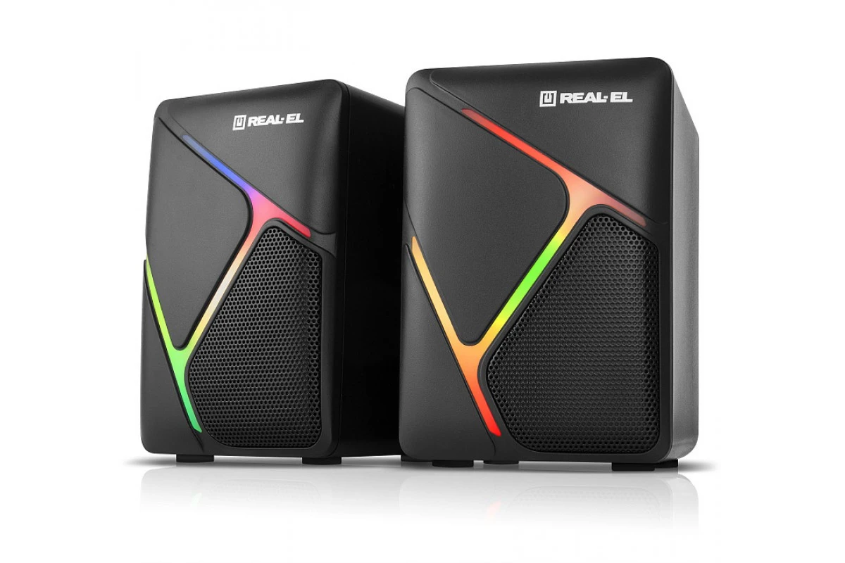 Акустична система REAL-EL S-75 Black (EL121100015) (UA)