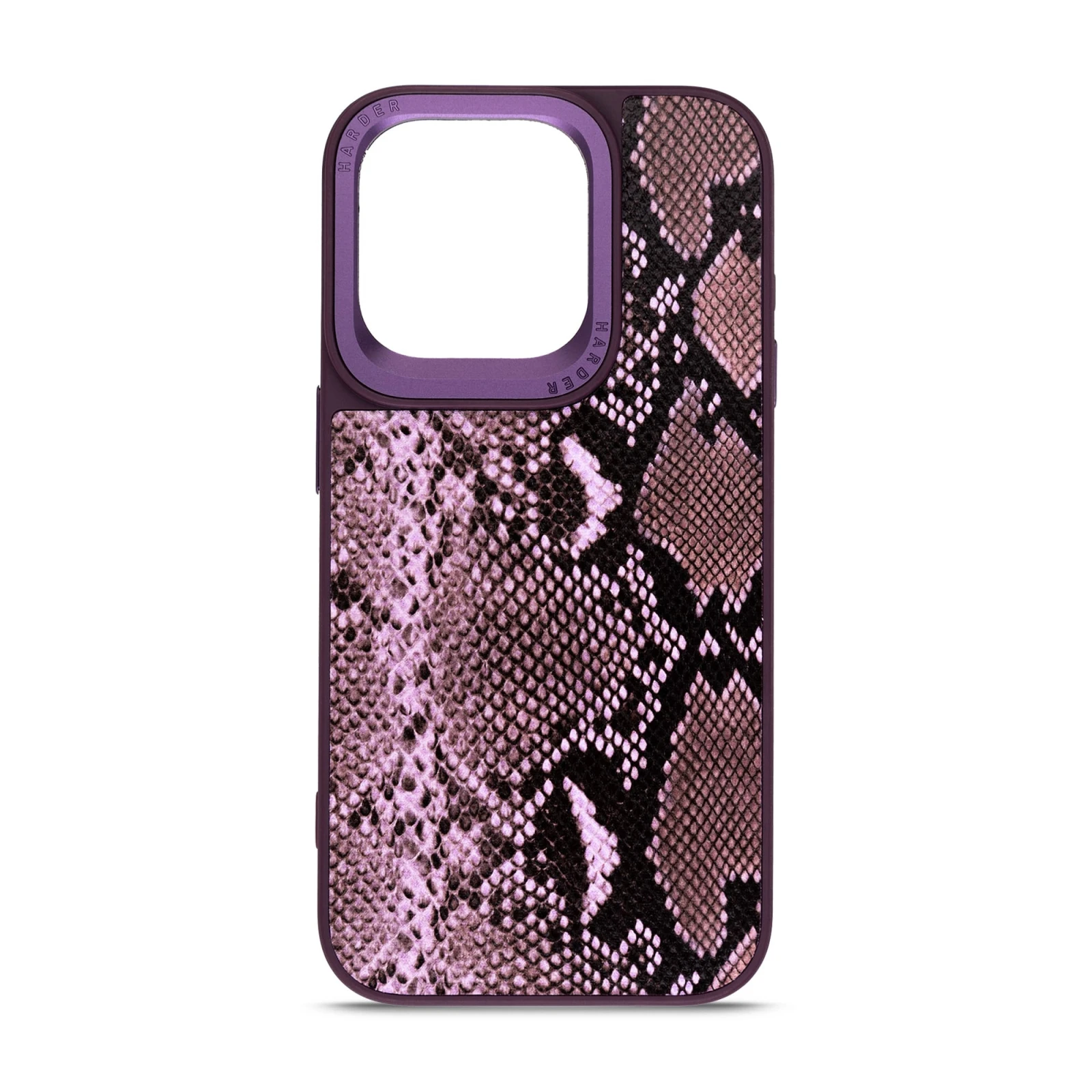 Чохол для мобільного телефону Harder Genuine Snake Apple iPhone 14 Pro Dark Purple (ARM76788) (UA)