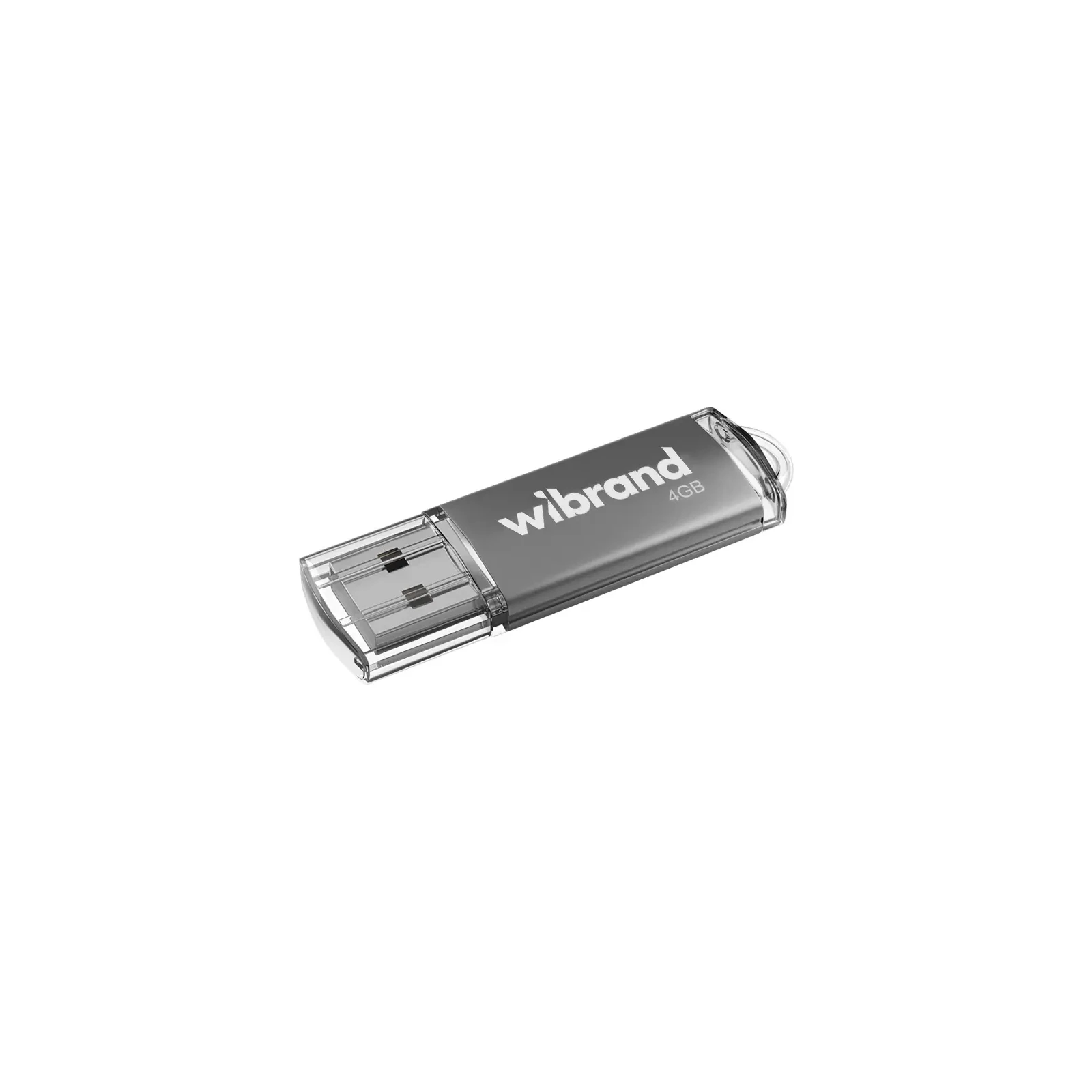 Флеш пам `ять Wibrand 4GB Cougar Silver USB 2.0 (WI2.0/CU4P1S) (UA)