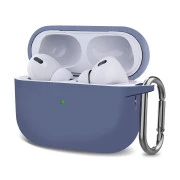 Чохол для навушників Armorstandart Hang Case Apple AirPods Pro 2 Lavender Grey (ARM73672) (UA)
